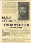  Klaus Schwarz - parteilos - Berufsverbot 1981 