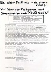 Aufruf zur Demo 29.1.1983 in Mössingen