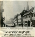 Hauptstraße um 1900 Geschäfte von Juden 3