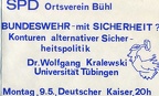  Bühler Friedenswoche 1.-15.5.1983