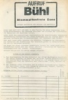  Bühl, atomwaffenfreie Zone 1983