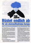  Aufruf zum Ostermarsch 1986